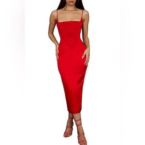 House of CB - red dress